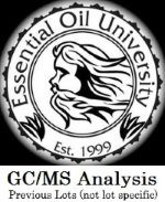 Essential Oil University GC/MS Analysis