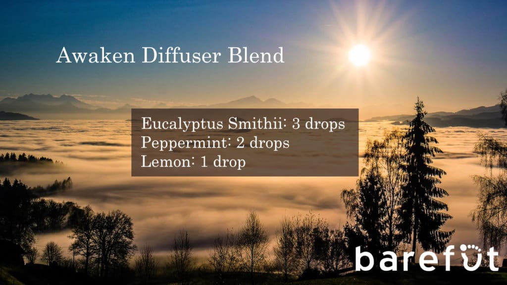 Awaken Essential Oil Diffuser Blend DIY Barefut