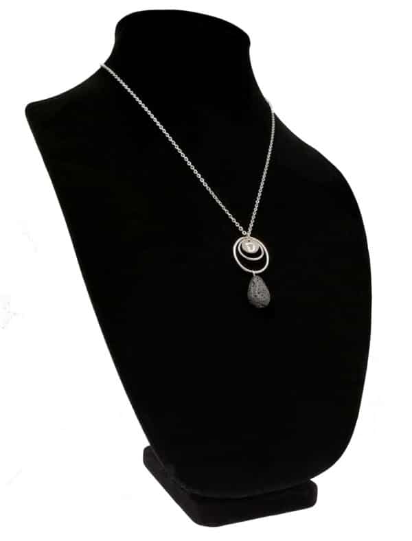Barefut Lava Stone Diffuser Necklace Jewelry