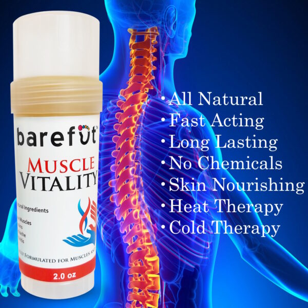 Barefut Muscle Vitality Natural Pain Relief Balm