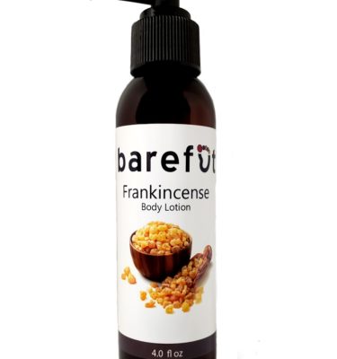 Body Lotion Frankincense Essential Oil Barefut