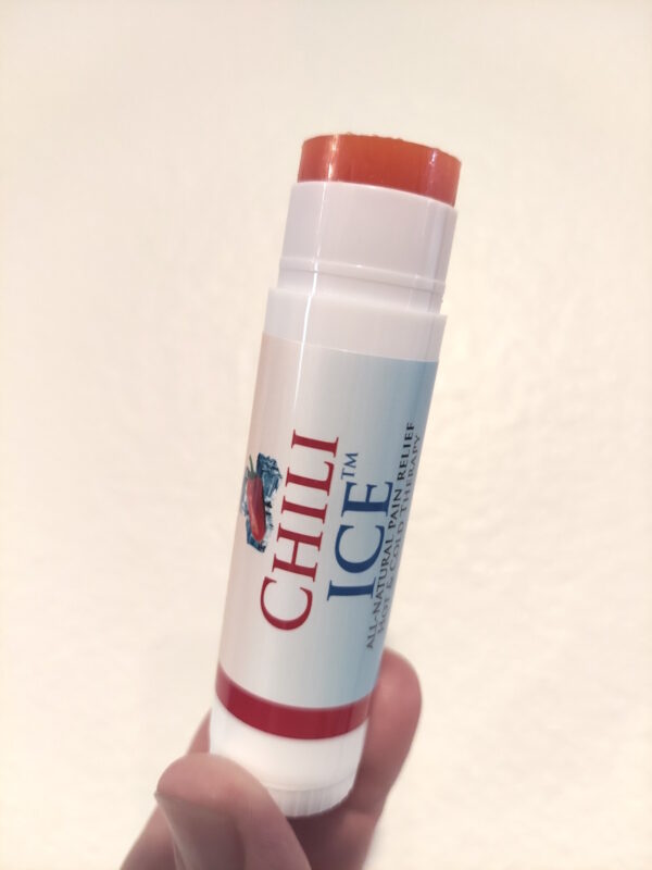 Chili Ice Muscle Joint Pain Relief Balm .5 oz Travel Size Barefut