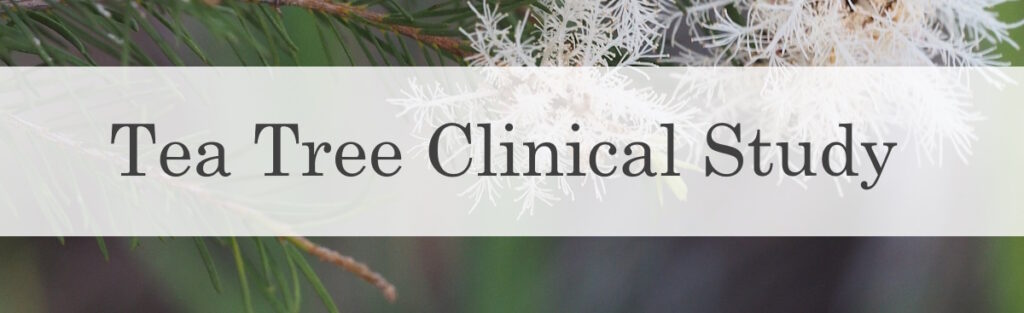 Tea Tree Clinical Study