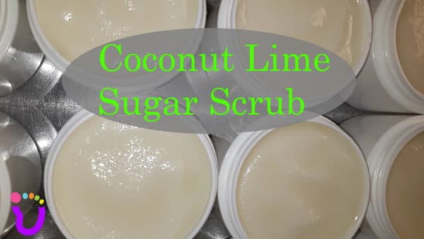 Coconut Lime Sugar Scrub