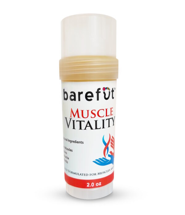 Muscle Vitality Barefut Natural Pain Relief bottle