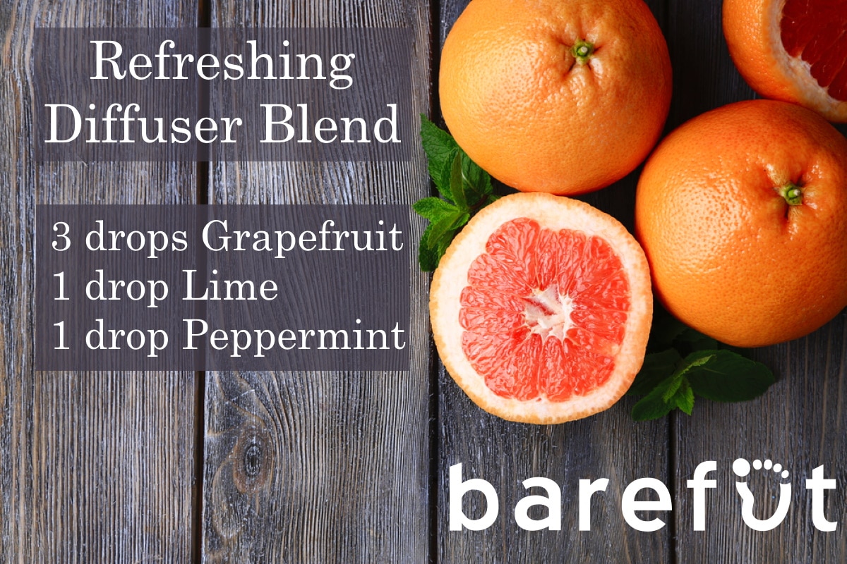Refreshing Essential Oil Diffuser Blend Barefut