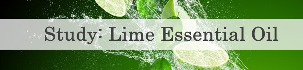 lime essential oil study